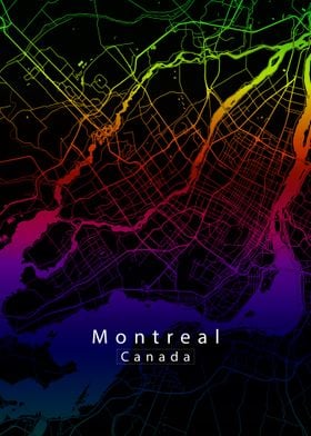 Montreal City Map