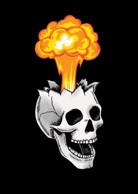 Skull Explosion