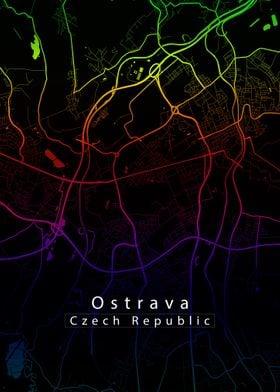 Ostrava City Map