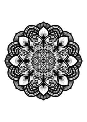 Mandala Black M102