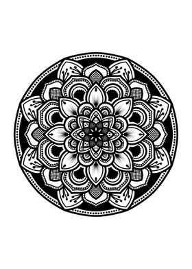 Mandala Black M106