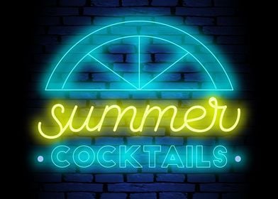 Vaporwave Summer Cocktails