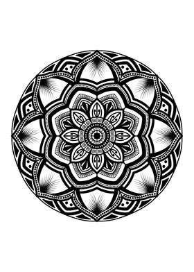 Mandala Black M105