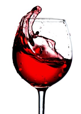 Glass Red Wine