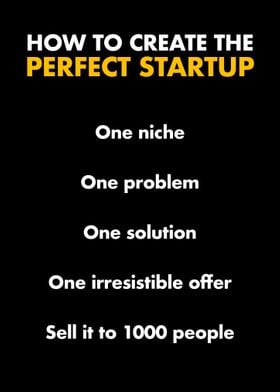 Perfect startup orange