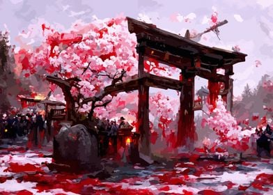 japanese cherry blossoms