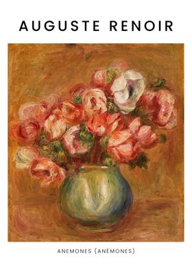 Auguste Renoir Anemones