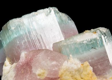 tourmaline mineral crystal