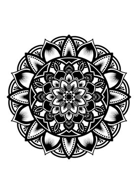 Mandala Black M119