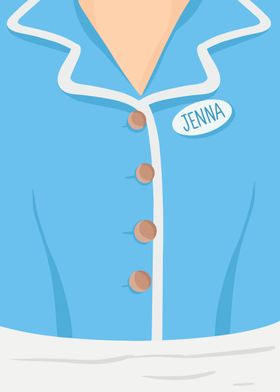 Jenna Waitress Clothes