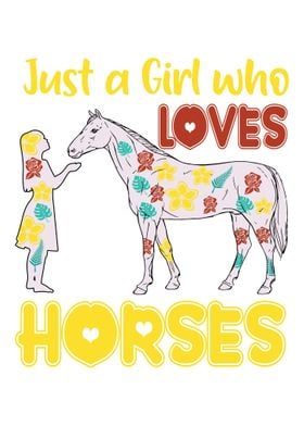 A Girl Who Loved Horses An