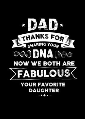 Daddy Daughter Dna We Are