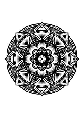 Mandala Black M111