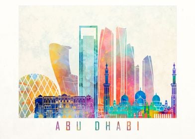 Abu Dhabi skyline