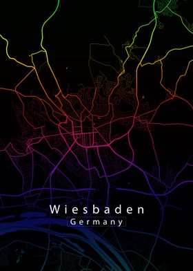 Wiesbaden City Map