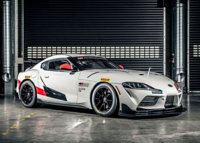 Toyota GR Supra GT4 car