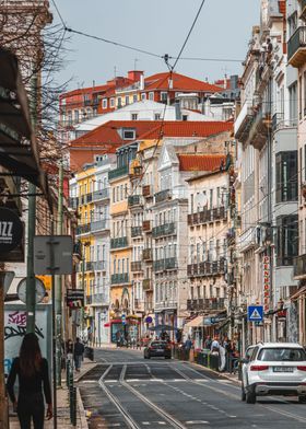 Narrow Lisbon Street