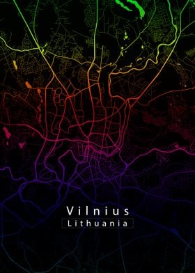 Vilnius City Map