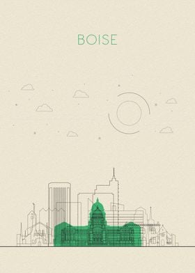 Boise Skyline