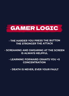 Gamer logic quotes