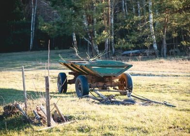 Cart and horse