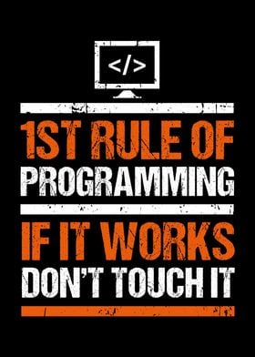 Funny Programmer Coding