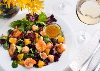 Healthy Shrimp Salad