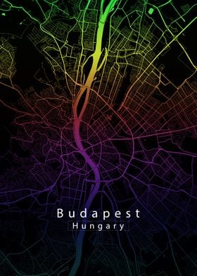 Budapest City Map