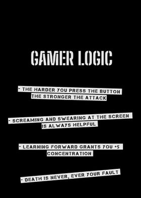 Logic Gamer Quote