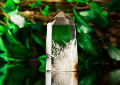 crystal quartz specimen