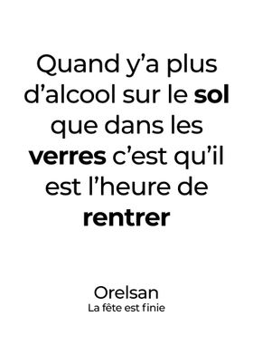 Orelsan affiche poster