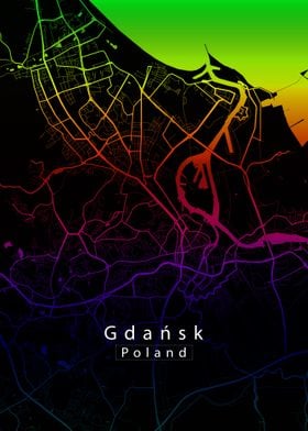 Gdansk City Map