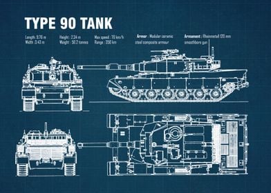 TYPE 90 TANK