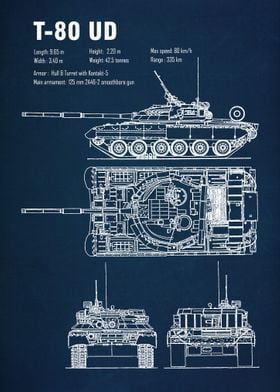 T 80 UD tank