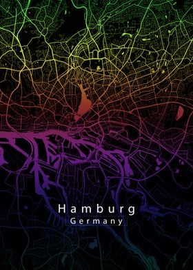 Hamburg City Map