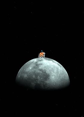 Sitting on the Moon