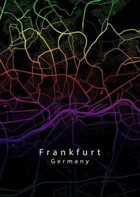 Frankfurt City Map