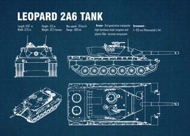 Leopard 2A6 Tank