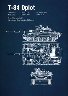 T 84 oplot tank