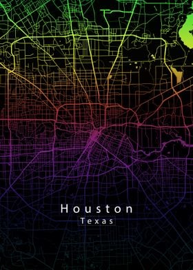 Houston City Map