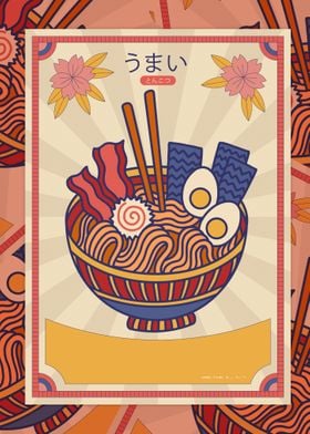 Japan Ramen Poster