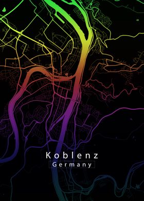 Koblenz City Map