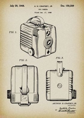 Box Camera Patent