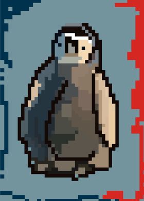 Penguin pixel art