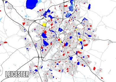 Leicester Map