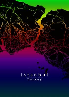 Istanbul City Map