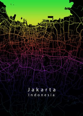 Jakarta City Map