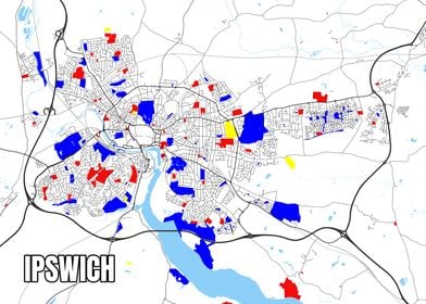 Ipswich Map