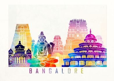 Bangalore skyline