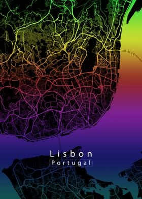 Lisbon City map